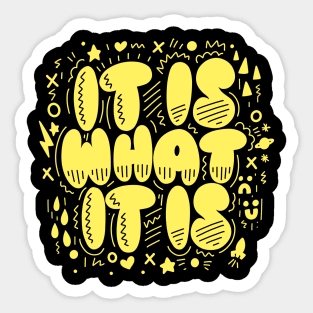 It is (Yellow) Sticker
